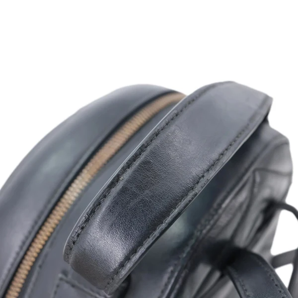 GUCCI GG Marmont Animal Studs Leather Backpack Black 476671