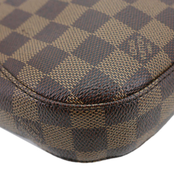 LOUIS VUITTON South Bank Besace Damier Ebene Crossbody Bag Brown