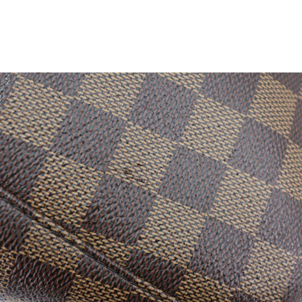 LOUIS VUITTON South Bank Besace Damier Ebene Crossbody Bag Brown
