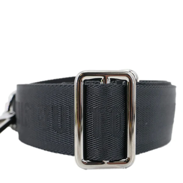 LOUIS VUITTON Keepall Bandouliere Jacquard Canvas Adjustable Shoulder Strap Black