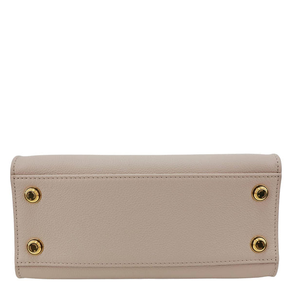 LOUIS VUITTON On My Side PM Monogram Perforated Nappa Leather Shoulder Bag Beige