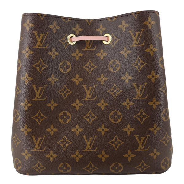 LOUIS VUITTON Neonoe MM Monogram Canvas Shoulder Bag Brown