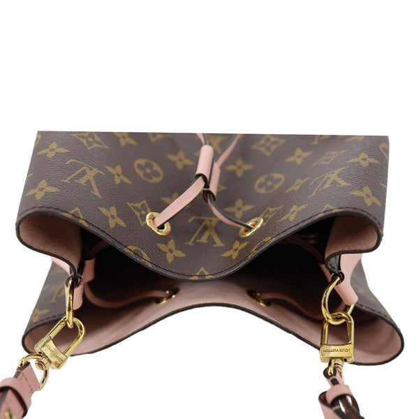 LOUIS VUITTON Neonoe MM Monogram Canvas Shoulder Bag Brown