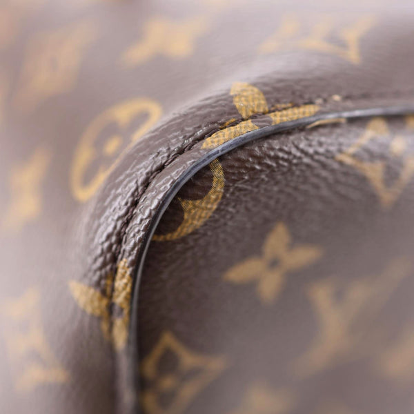 LOUIS VUITTON Neonoe MM Monogram Canvas Shoulder Bag Brown