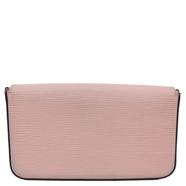 LOUIS VUITTON Felicie Pochette Epi Leather Crossbody Bag Pink