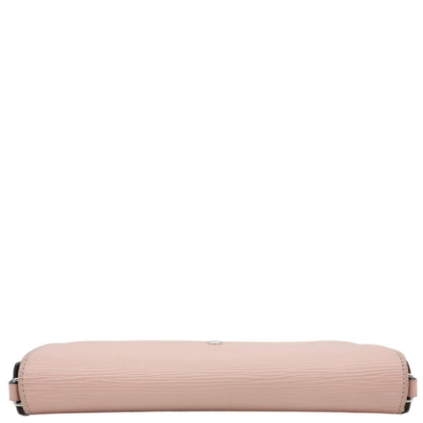 LOUIS VUITTON Felicie Pochette Epi Leather Crossbody Bag Pink