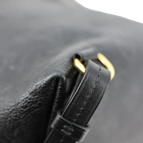 LOUIS VUITTON Montsouris NM PM Monogram Empreinte Backpack Black