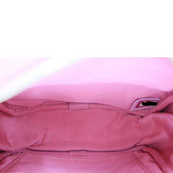 CHANEL Day Camera Case Quilted Caviar Leather Chain Shoulder Bag Pink