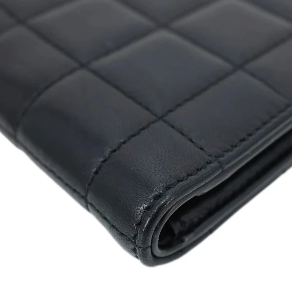 YVES SAINT LAURENT Leather Men's Bifold Men's Wallet Black