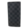 LOUIS VUITTON Brazza Damier Graphite Bifold Wallet Black