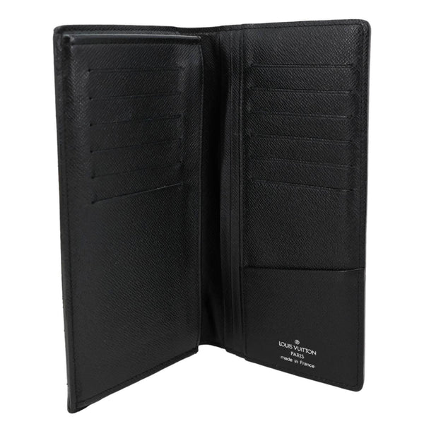 LOUIS VUITTON Brazza Damier Graphite Bifold Wallet Black