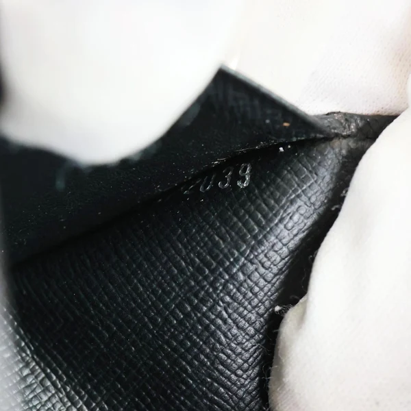 LOUIS VUITTON Brazza Damier Graphite Bifold Wallet Black