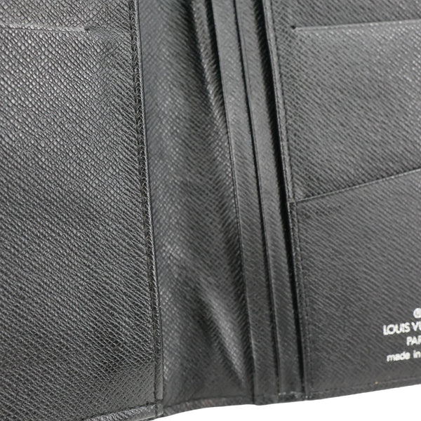 LOUIS VUITTON Brazza Damier Graphite Bifold Wallet Black