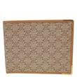 CELINE Vintage Macadam Canvas Bifold Mens Wallet Beige