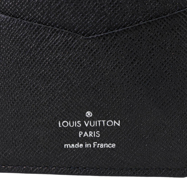 LOUIS VUITTON Brazza Damier Graphite Bifold Wallet Black