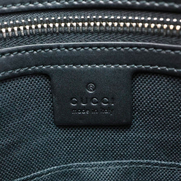GUCCI GG Supreme Canvas Briefcase Messenger Bag Black 474135