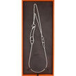HERMES Chaine DAncre Punk Metal Necklace Silver