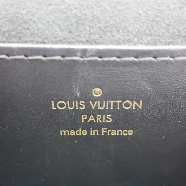 LOUIS VUITTON Dauphine Micro Monogram Reverse Canvas Crossbody Bag Brown