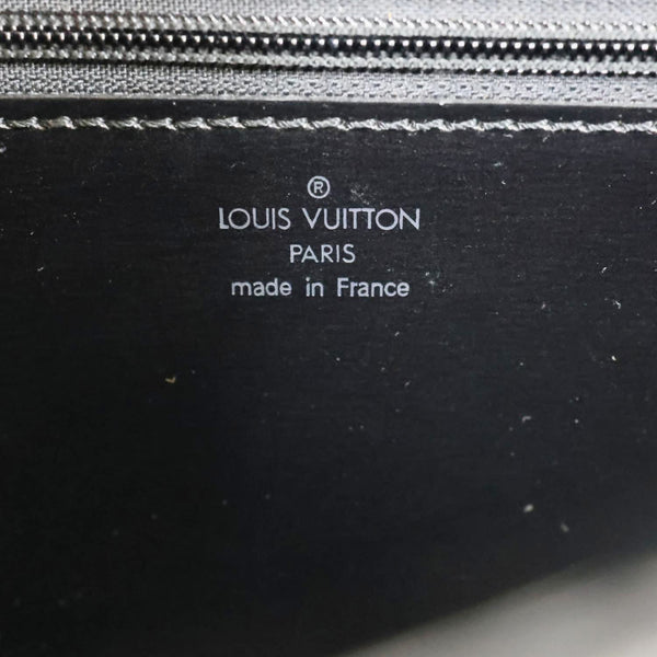 LOUIS VUITTON Arche Pochette Epi Leather Shoulder Bag Black