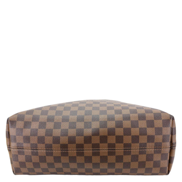 LOUIS VUITTON Graceful MM Damier Ebene Hobo Bag Brown