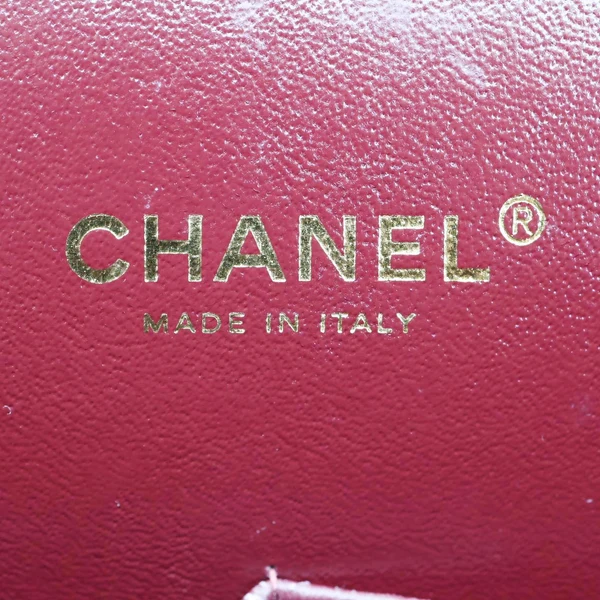 CHANEL Classic Double Flap Maxi Caviar Leather Shoulder Bag Black