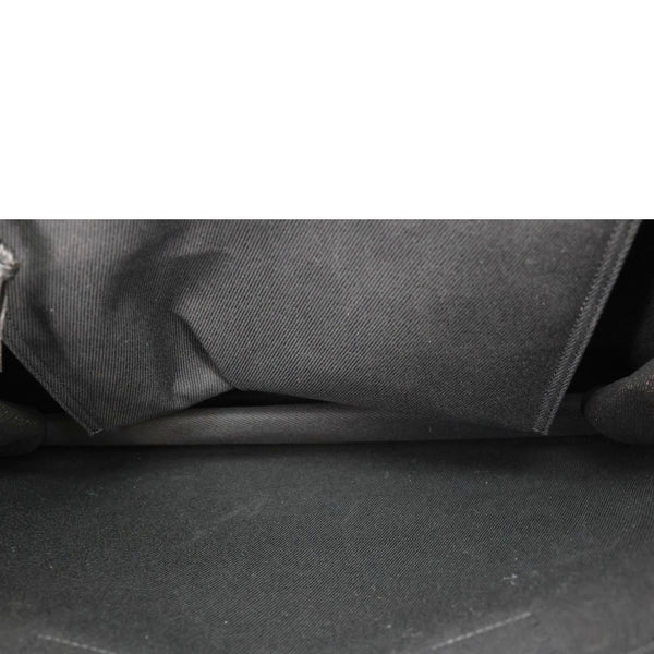 YVES SAINT LAURENT Rive Gauche Leather Tote Bag Black