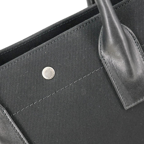 YVES SAINT LAURENT Rive Gauche Leather Tote Bag Black