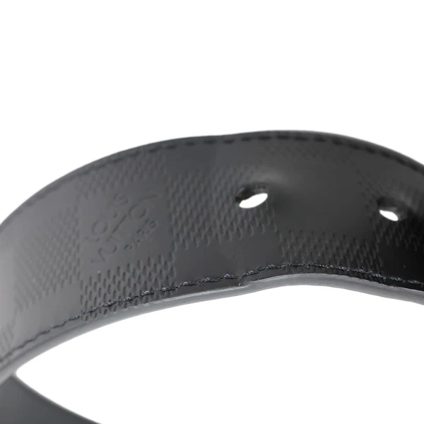 LOUIS VUITTON Damier Infini Belt Black Size 110/44
