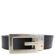 GUCCI Square G Buckle Leather Reversible Belt Black 626974 Size 110/44