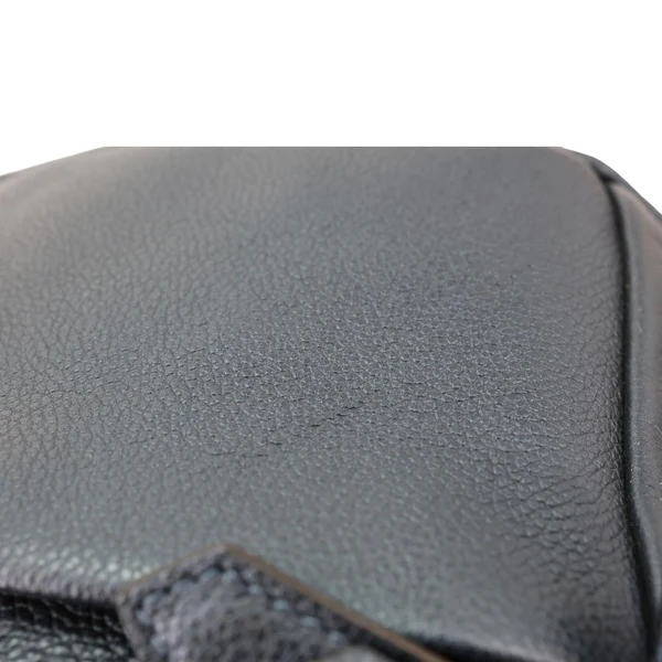 LOUIS VUITTON Flower Pins Monogram Empreinte Leather Backpack Blue