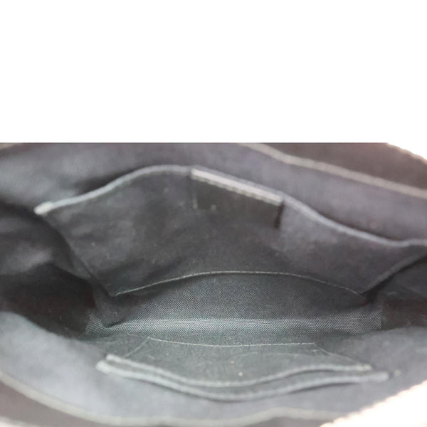 GUCCI Night Courrier GG Supreme Messenger Crossbody Bag Black