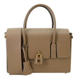 HERMES New Drag 22 Evercolor Leather Shoulder Bag Beige