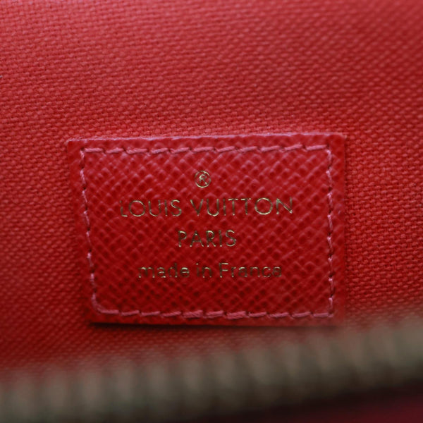 LOUIS VUITTON LV Felicie Pochette World Tour Monogram Canvas Crossbody Bag Brown