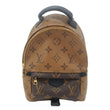 LOUIS VUITTON Palm Springs Mini Monogram Reverse Canvas Backpack Bag Brown