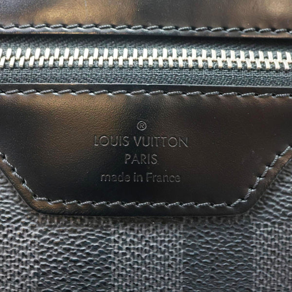 LOUIS VUITTON Mick Damier Graphite Shoulder Bag Black