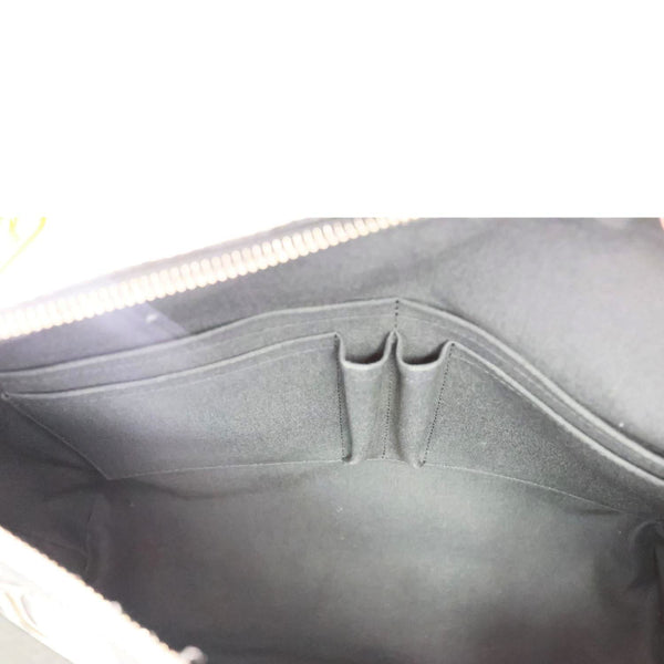 LOUIS VUITTON Mick Damier Graphite Shoulder Bag Black