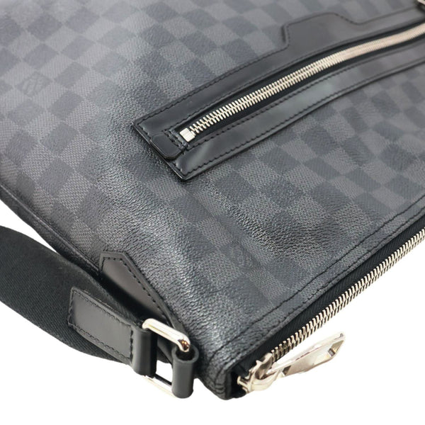 LOUIS VUITTON Mick Damier Graphite Shoulder Bag Black