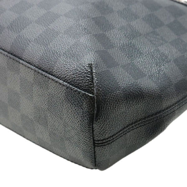 LOUIS VUITTON Mick Damier Graphite Shoulder Bag Black