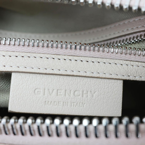 GIVENCHY Antigona Small Sugar Goatskin Leather Shoulder Bag Pale Pink