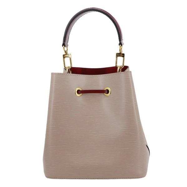 LOUIS VUITTON NeoNoe BB Epi Leather Bucket Bag Beige