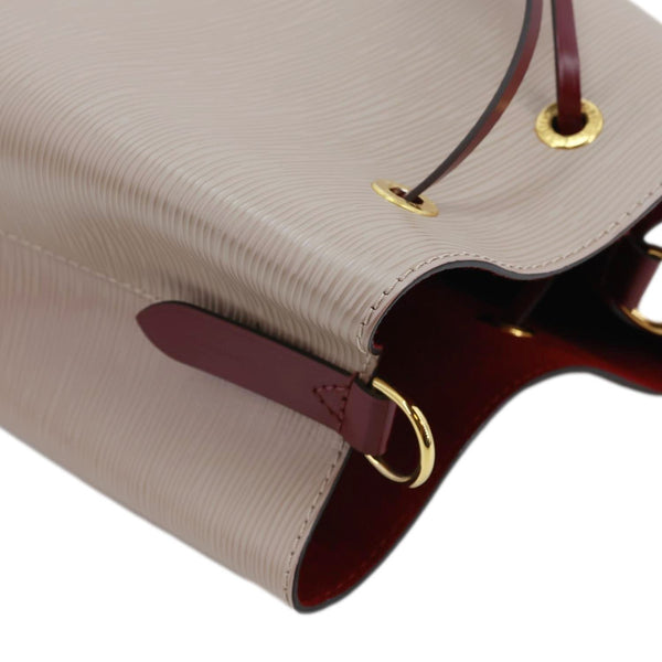 LOUIS VUITTON NeoNoe BB Epi Leather Bucket Bag Beige