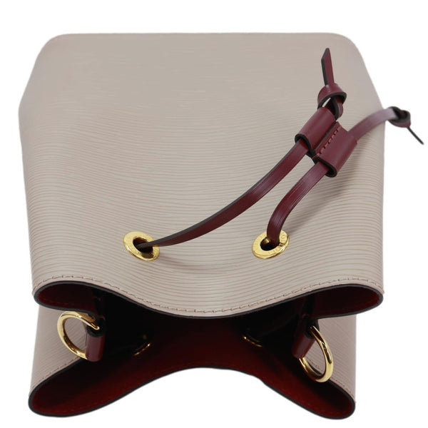 LOUIS VUITTON NeoNoe BB Epi Leather Bucket Bag Beige