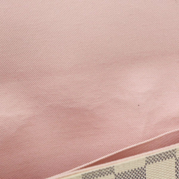 LOUIS VUITTON Felicie Pochette Damier Azur Crossbody Bag Rose Ballerine