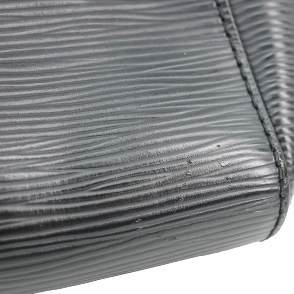LOUIS VUITTON Marly MM Epi Leather Shoulder Bag Black