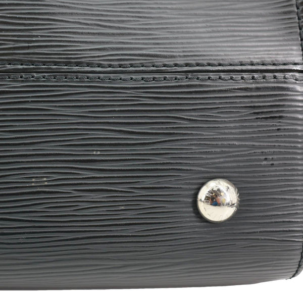 LOUIS VUITTON Marly MM Epi Leather Shoulder Bag Black
