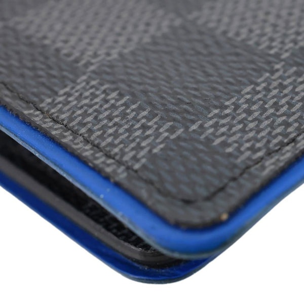 LOUIS VUITTON Brazza Damier Graphite Bifold Wallet Black