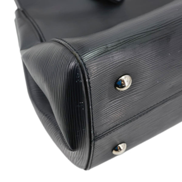 LOUIS VUITTON Marly MM Epi Leather Shoulder Bag Black