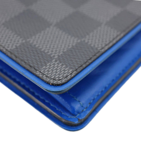 LOUIS VUITTON Brazza Damier Graphite Bifold Wallet Black