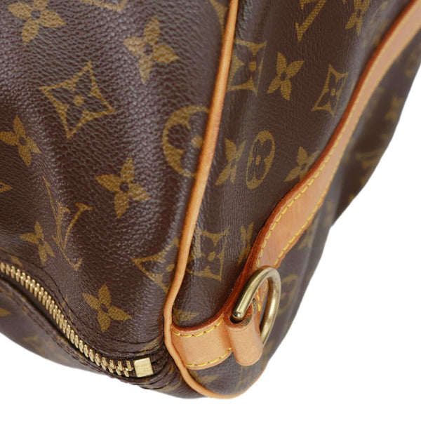 LOUIS VUITTON Keepall 55 Bandouliere Monogram Canvas Travel Bag Brown