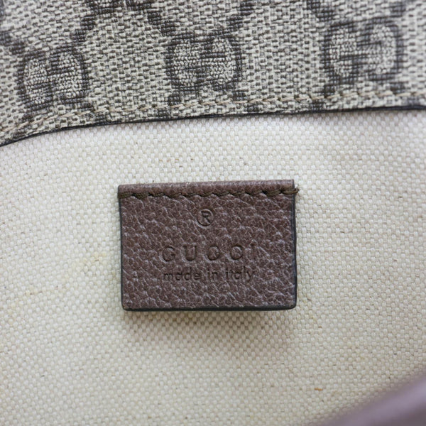 GUCCI Neo Vintage GG Supreme Canvas Waist Bag Beige 493930